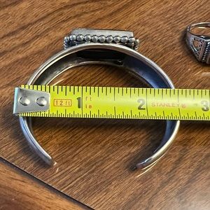 Vintage red agate/ sterling silver ring, bracelet and earrings set